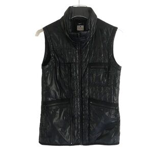 Nike Womens Full Zip Quilted Nylon Vest Black Small